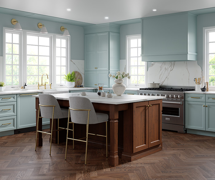 Light Blue Kitchen