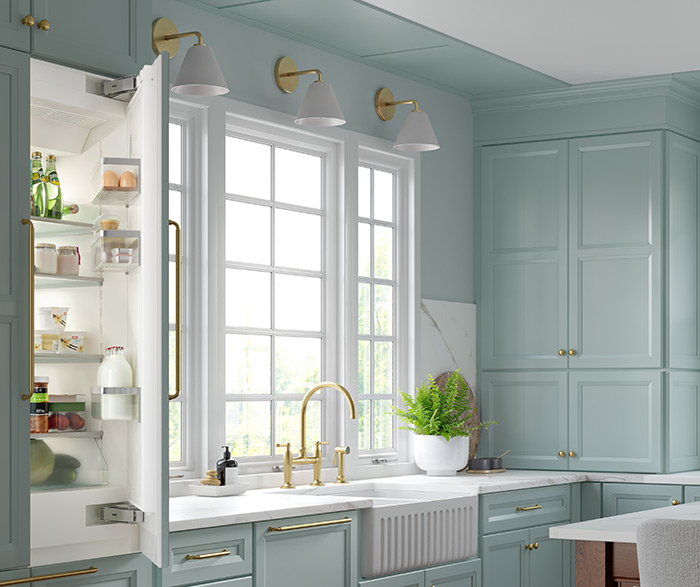 Light Blue Kitchen